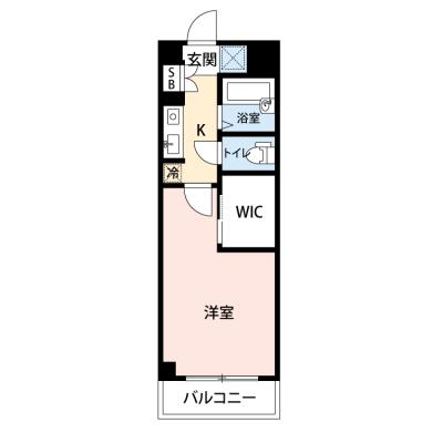 【🎉初期費用オフ｜お得なキャンペーン】【禁煙🚭/Wi-Fi無料🌐】マイナビSTAY関空泉佐野　406の物件間取り図