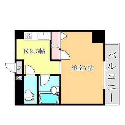 ライフスタイル大手町の物件間取り図