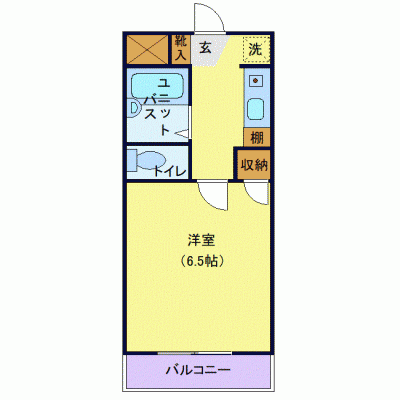 OneLife石巻ステップ【★バストイレ別・石巻駅 徒歩5分】の物件間取り図