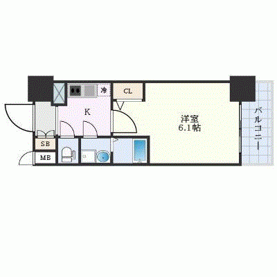 OneLife兵庫マリナード【★駅近・築浅・設備充実】の物件間取り図