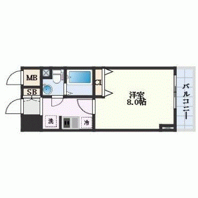 OneLife阿倍野EAST【★設備充実】の物件間取り図