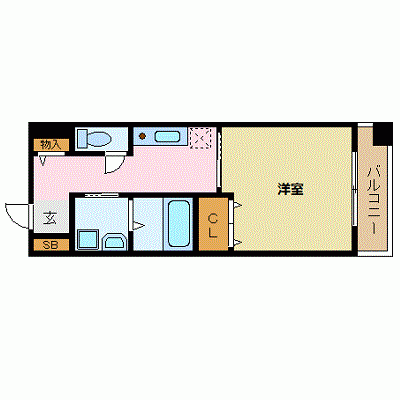 OneLife須磨板宿コート【★駅近・独立洗面台・トイレバス別】の物件間取り図