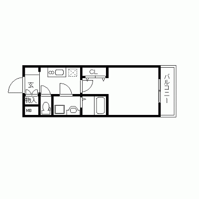 OneLife神戸みなと元町海岸通【★駅近・オートロック・設備充実物件】の物件間取り図