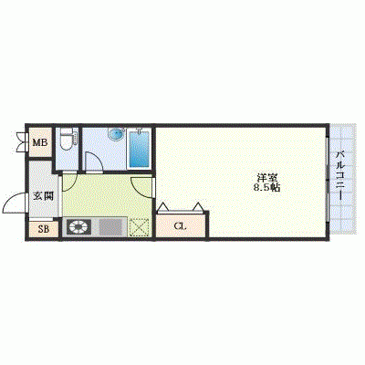 OneLifeあびこ南アロース【★設備充実】の物件間取り図
