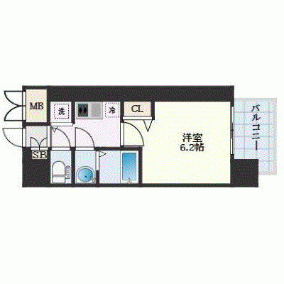 OneLife十三南プレイス【★設備充実】の物件間取り図