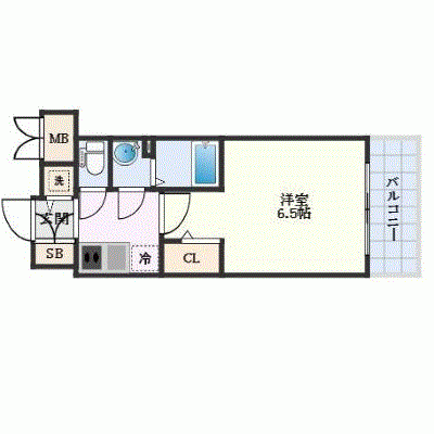 OneLife塚本東アーデル【★設備充実】の物件間取り図
