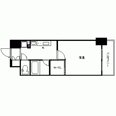 OneLife神戸アスヴェル【★駅近・設備充実物件】の物件間取り図