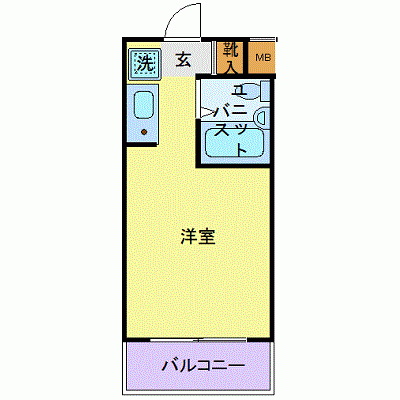 OneLife東京ドーム前【★△オートロック付・後楽園駅 徒歩2分！】の物件間取り図