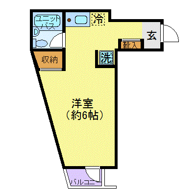 マンスリーリブマックス大宮◆◎【オートロック】≪スマートシリーズ≫の物件間取り図