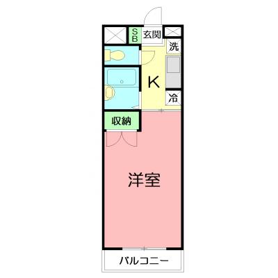 フェリシティの物件間取り図