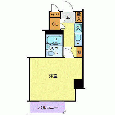 OneLife福島コンフォート【★福島駅 徒歩5分・3点ユニットバス】の物件間取り図