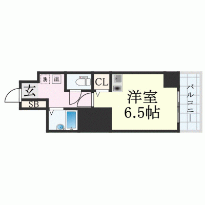 OneLife神戸元町ヒューネット【★駅近・トイレバス別】の物件間取り図