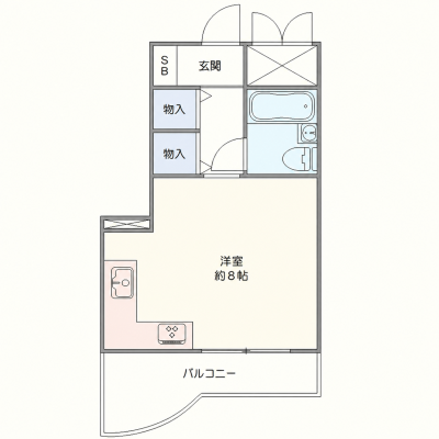 OneLife水戸駅桜川【★水戸駅 徒歩4分！】の物件間取り図