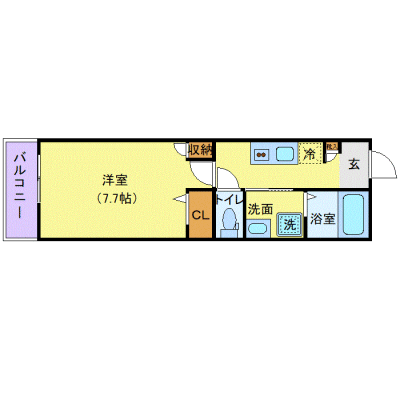 OneLifeつくばNORTH【★追い焚き機能・独立洗面付！】の物件間取り図