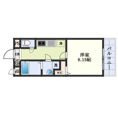 OneLife服部天神北リコルテ【★設備充実】の物件間取り図