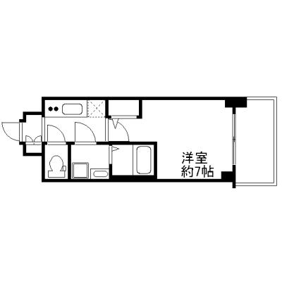 OneLife姫島フェリチェート【▼室内見学可（※空室状況により、応相談）、浴室乾燥機・独立洗面台付】の物件間取り図