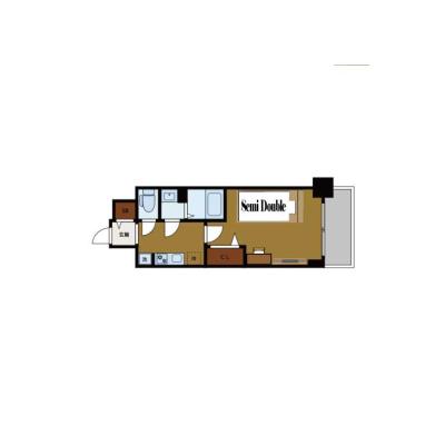 BraTTo堺筋本町駅【Wi-Fi無料💻】堺筋本町駅まで4分｜家具家電付き｜すぐに暮らせる快適ルーム♪の物件間取り図