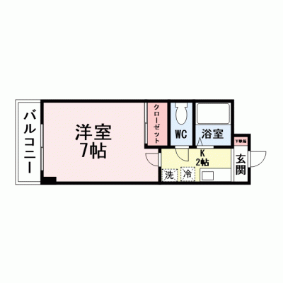 【パームコート301号】★八幡駅徒歩圏内★Wifi無料★駐車場あり★寝具付き★の物件間取り図