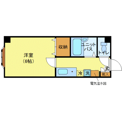 OneLife長野NORTH【★バストイレ別】の間取り図