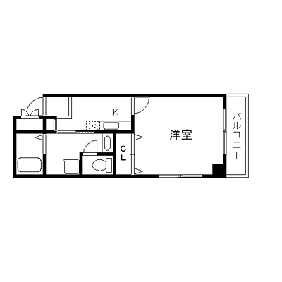 OneLife尼崎ロック【★駅近・オートロック・独立洗面台】の物件間取り図