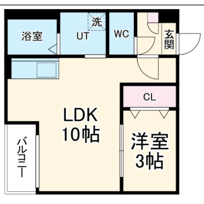 豊田市山之手/三河豊田駅徒歩４分🚃トヨタ本社徒歩15分✨🔶マンスリーベースJP🔶【T021】の物件間取り図