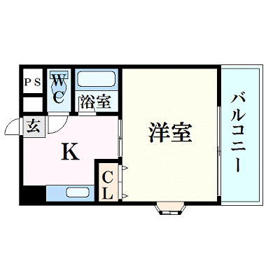 OneLife松山駅グラン【★オートロック付き】の物件間取り図