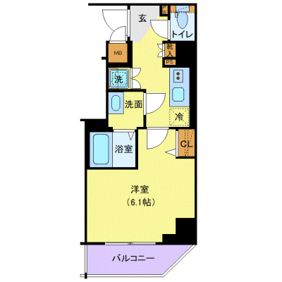 OneLife鶴見市場駅【★独立洗面・浴室乾燥付！】の物件間取り図