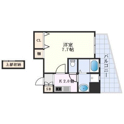 OneLife呉服町北ヒルズ【★設備充実】の物件間取り図
