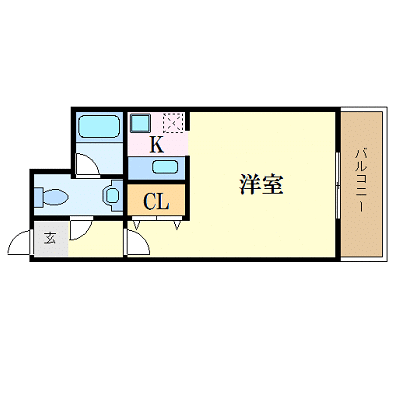 OneLife博多ファインビュー【★NET対応・設備充実】の物件間取り図