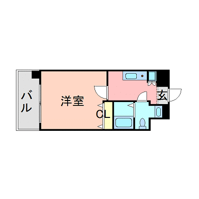 OneLife博多ストリート【★NET対応】の間取り図