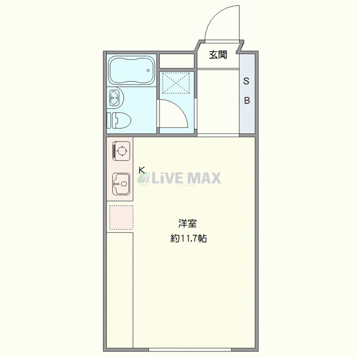 グッドステイ都立大学駅前マグノリアコート※『3点ユニット』【ライト】の物件間取り図