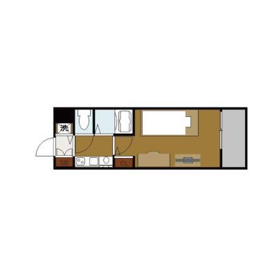 BraTTo名古屋鶴舞グリーンパーク【長期割あり🥰最大120,000円割引】鶴舞駅まで徒歩4分｜出張・研修・仮住まい歓迎の物件間取り図