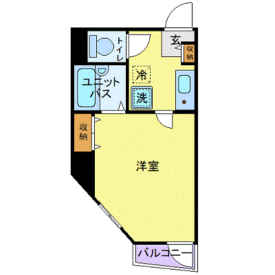 OneLife大塚北口エール【★大塚駅 徒歩2分・バストイレ別！】の物件間取り図
