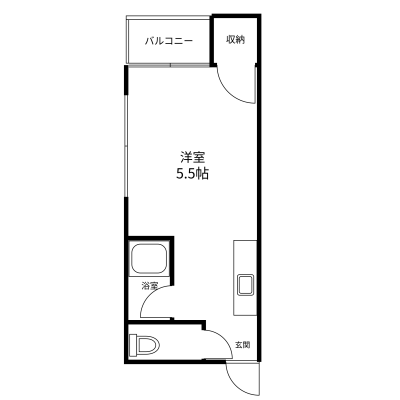 ジェイ旭町【フルスペック完備】の物件間取り図