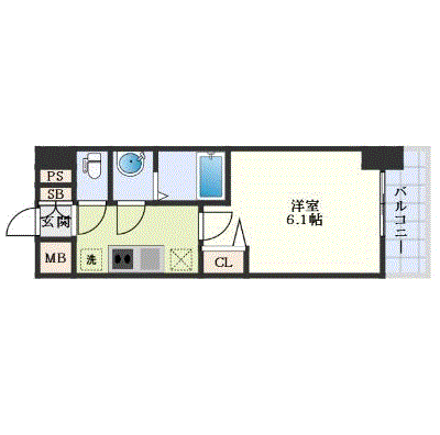 グッドステイ浄心駅南ディアレイシャス３☆【ハイクラス・設備充実】の物件間取り図