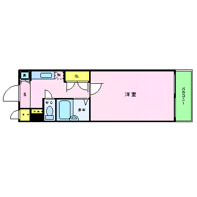 OneLife菱和立教通り【★池袋駅 徒歩5分・バストイレ別！】の物件間取り図