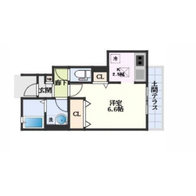 OneLife井尻南アムール【★設備充実】の物件間取り図