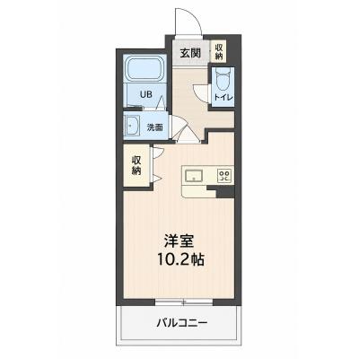 コスパだけじゃない“快適さ重視”マンスリータウン太田高林東町A203【Wi-Fi無料】の物件間取り図