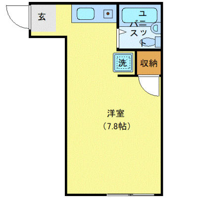 OneLife湘南藤沢アクセス【★禁煙ルーム・駅2分】の物件間取り図