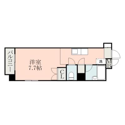 マンスリー本荘の物件間取り図
