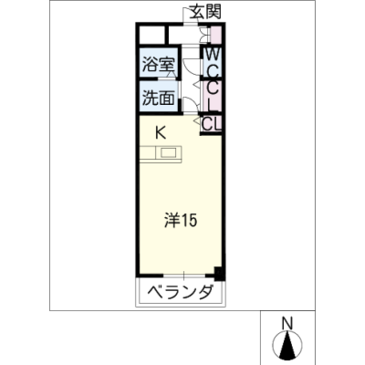 アルDEスリー岐阜鶉　105の物件間取り図