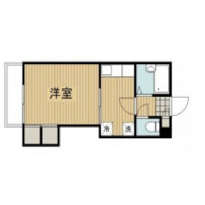 OneLife東海大学前SOUTH【★禁煙ルーム・23平米・駅4分】の物件間取り図