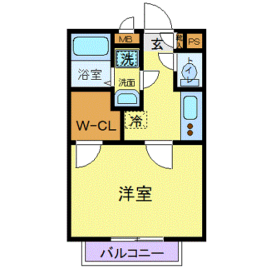 OneLife相模が丘【★独立洗面・浴室乾燥付】の物件間取り図