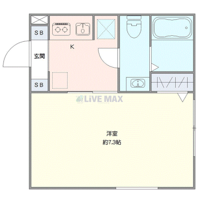 OneLife座間EASTアザーレC【★禁煙ルーム】の物件間取り図