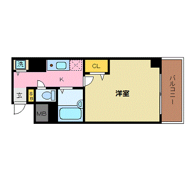 マンスリーリブマックス阪急茨木ＷＥＳＴ◎【駅3分・NET対応】≪スタンダードシリーズ≫の物件間取り図