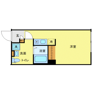 OneLife西新井ライナー【★独立洗面・浴室乾燥付！】の物件間取り図