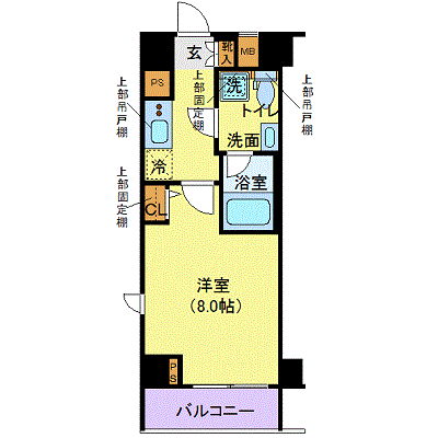 OneLife西日暮里アイル【★独立洗面・浴室乾燥・洗浄便座付！】の物件間取り図
