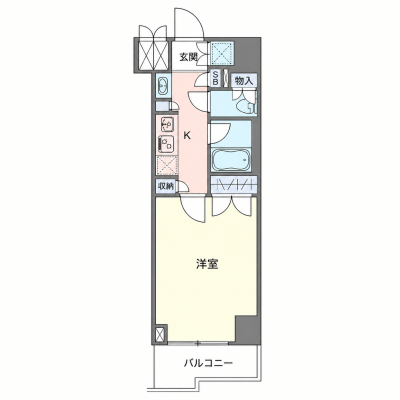 OneLife板橋区役所前マンション【★浴室換気乾燥・独立洗面付！】の物件間取り図