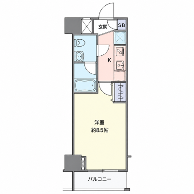OneLife板橋大山コート【★独立洗面・浴室乾燥付！】の物件間取り図