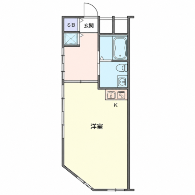 OneLife大山SOUTH【★Wi-Fi無制限・追い焚き機能・浴室乾燥付！】の物件間取り図
